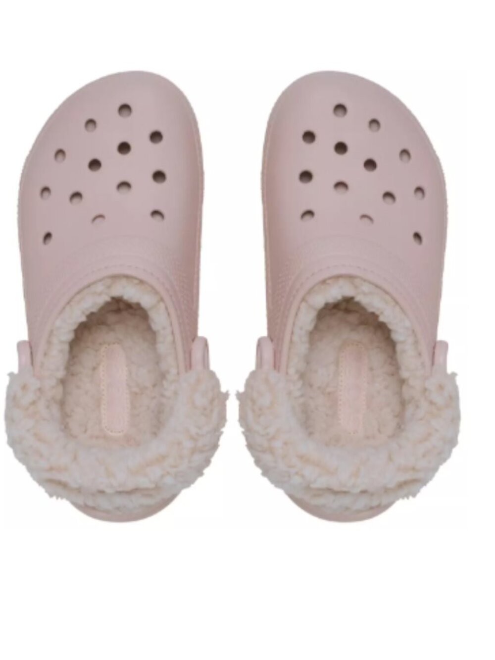 Crocs Classic Fleece Backstrap Clog - Color: Quartz